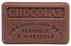 Chocolade - Marseille zeep 125g - per stuk